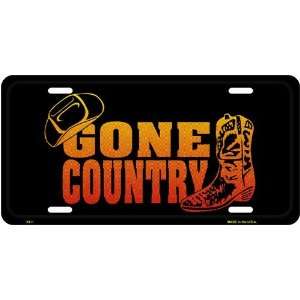  America sports Gone Country License Plate Sports 
