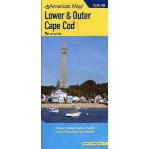   Lower And Outer Cape Cod Massachusetts Street Map