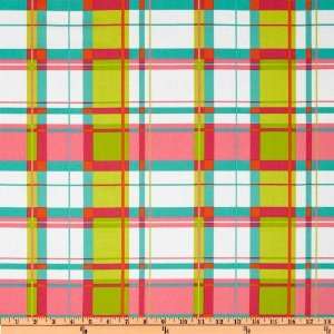   Wide Sweet Shop Plaid Multi Fabric By The Yard Arts, Crafts & Sewing