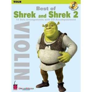   of Shrek & Shrek 2 for Viola, with CD. Published by Cherry Lane Music
