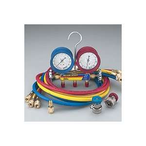 Yellow Jacket 41207 Series 41 Test & Charging Manifold w/ 36 Red/Blue 