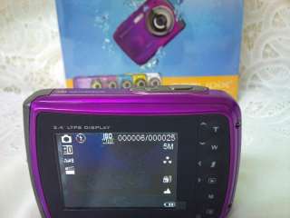 12MP underwater digital camera, Waterproof Anti Shaking  