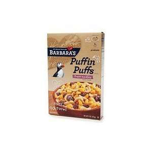 Barbaras Bakery Puffin Puffs, Fruit Medley, 9 oz  Grocery 