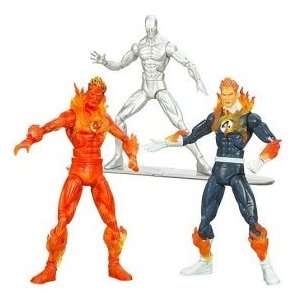   Icons THE FANTASTIC FOUR Action Figures Wave 3 Set of 3 Toys & Games