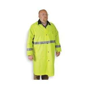 Condor 4PCW7 Raincoat, Reversible, L, Lime/Black  