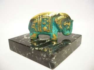 Unique MEDHAT SHAFIK Bronze  Oriental Elephant  