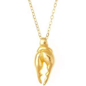  Cancer Zodiac Necklace   Crab Claw (Gold Vermeil) Jewelry