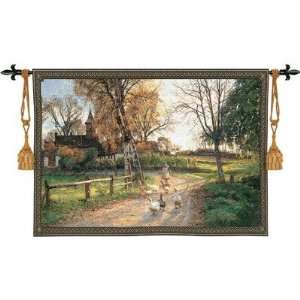  Pure Country Weavers 1543 WH Goose Girl Tapestry