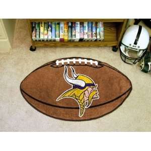 NFL Minnesota Vikings   FOOTBALL AREA RUG (22x35)