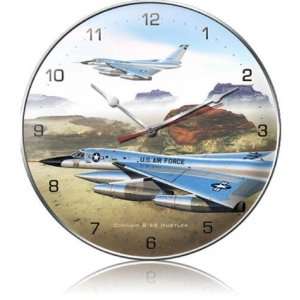  Convair B 58 Aviation Clock   Victory Vintage Signs