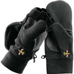   Orleans Saints Sideline Convertible Mittens/Gloves