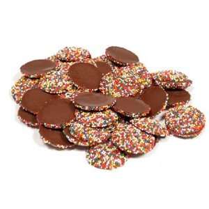 Chocolate Rainbow Nonpareil, 1 LB Grocery & Gourmet Food