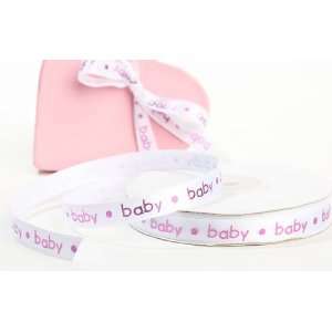  100% Polyester Fun Whimsical Baby Satin Ribbon  25 Yards X 