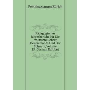   Schweiz, Volume 25 (German Edition) Pestalozzianum ZÃ¼rich Books