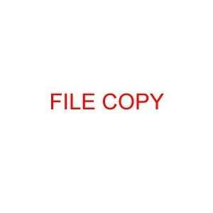  FILE COPY Rubber Stamp for office use self inking Office 