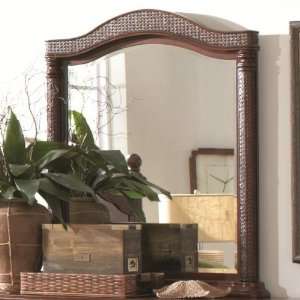  Keilani Mirror with Rich Cherry Finish by Coaster