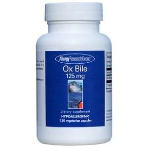  Allergy Research   Ox Bile 125 mg 180 vcaps Health 