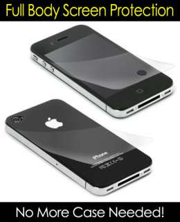 pc FULL BODY Mirror Screen Protector for Apple iPhone 4S  