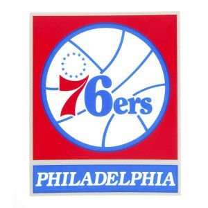  Philadelphia 76ers Static Cling Decal