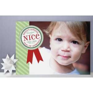  Santas Seal of Approval Christmas Photo Cards Health 