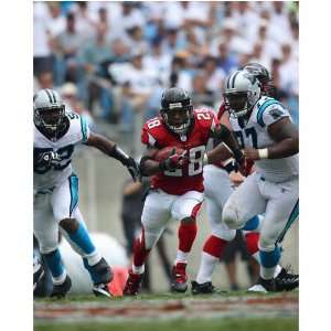  Warrick Dunn Atlanta Falcons   vs. Panthers   Autographed 