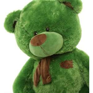  Willy Shags Large Green Plush Teddy Bear 45 inches Toys 