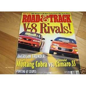  ROAD TEST 1999 Ford Mustang SVT Cobra Road And Track 