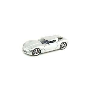  2009 Chevy Corvette Stingray Concept 1/18 Silver Toys 