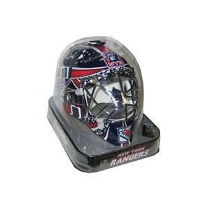  New York Rangers Mini Goalie Mask (Quantity of 6) Sports 