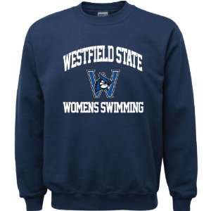  Westfield State Owls Navy Youth Womens Swimming Arch 
