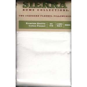  Sierra Beige Flannel 100% Cotton Pillowcases