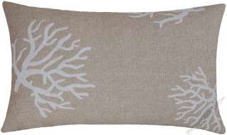 12x20 SAND CORAL throw pillow cover  
