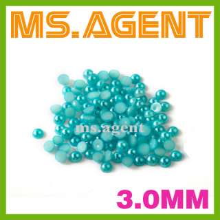   Art Tip Pearl Rhinestone Decoration 3mm For Nails Application  
