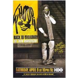  Whoopi Back to Broadway The 20th Anniversary (2005) 27 x 