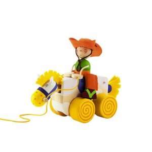  Sevi Pull Along Cowboy Toys & Games