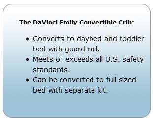 he davinci emily convertible crib grows with your little ones 