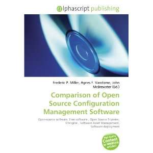   Open Source Configuration Management Software (9786132714619) Books