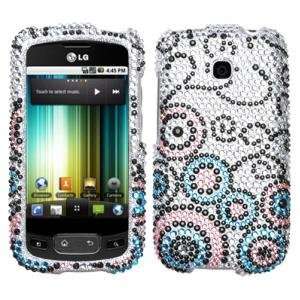  Diamante Phone Protector Cover, Bubble Flow Cell Phones & Accessories