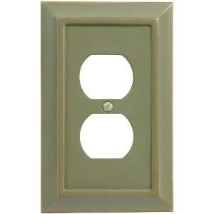   Wood   1 Duplex Outlet Wallplate   CLEARANCE SALE