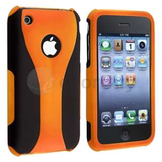   HYBRID RUBBER HARD CASE COVER FOR APPLE IPHONE 3G 3GS 3 USA  