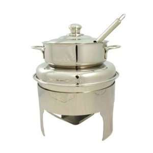  Spring 18/10 Stainless Steel 6 Qt. Suite Soup Server With 