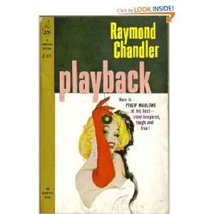  Playback Raymond Chandler, William Rose   cover Books