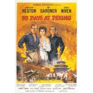 55 Days at Peking (1963) 27 x 40 Movie Poster Style A  