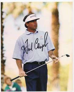 Fred Couples Signed Preprint GOLF  
