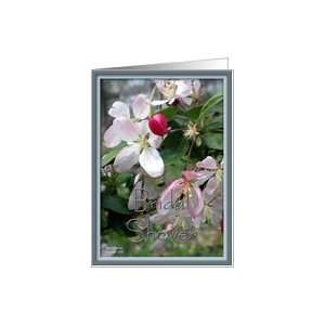  Crabapple blossoms Bridal Shower Card Health & Personal 