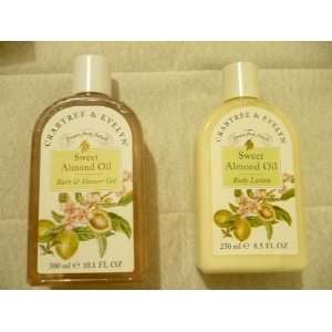 Crabtree & Evelyn Rosewater DUO SET Bath & Shower GEL & Body Lotion 