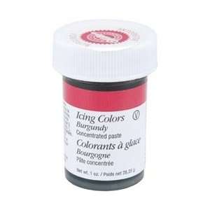  Wilton Icing Colors 1 Ounce Burgundy W610 698; 6 Items 