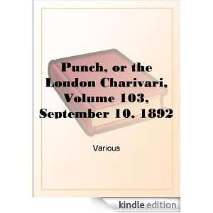 Punch, or the London Charivari, Volume 103, September 10, 1892 
