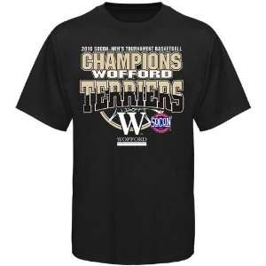  Wofford Terriers Black 2010 Mens Basketball Southern 