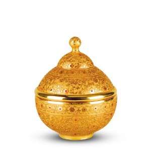  Mine Decorative Sugar Bowl   GOLD (Ottoman Collection 